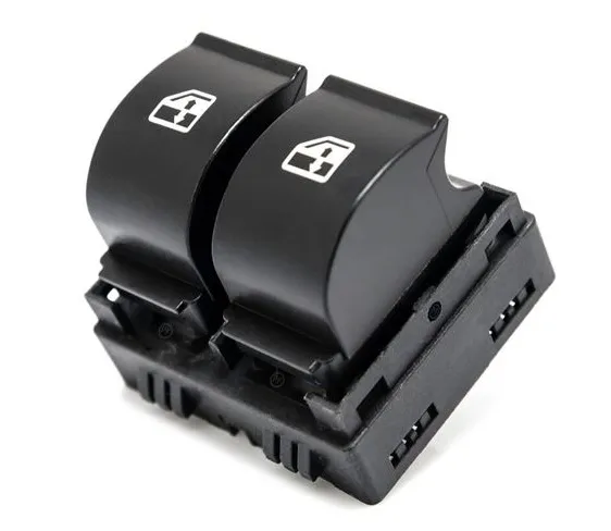 CAM AÇMA ANAHTARI FIAT LINEA ÇİFTLİ ÇERÇEVESİZ SOL ÖN (4 FİŞ)  735442329